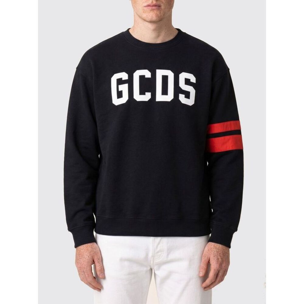 Gcds Men Gcds Crewneck Sweatshirt In Cotton With Logo